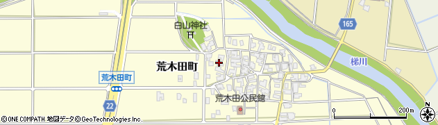 石川県小松市荒木田町リ4周辺の地図
