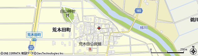 石川県小松市荒木田町リ33周辺の地図