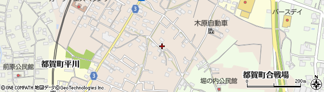 栃木県栃木市都賀町合戦場148周辺の地図