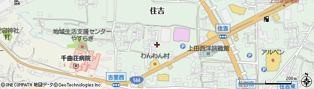 長野県上田市住吉120周辺の地図