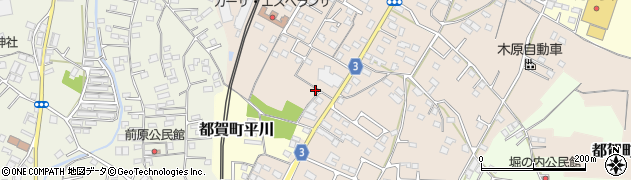 栃木県栃木市都賀町合戦場633周辺の地図