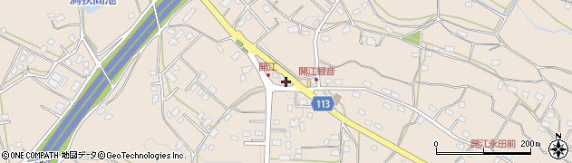 茨城県水戸市開江町1190周辺の地図