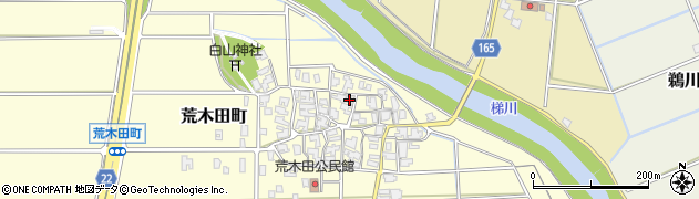 石川県小松市荒木田町リ34周辺の地図