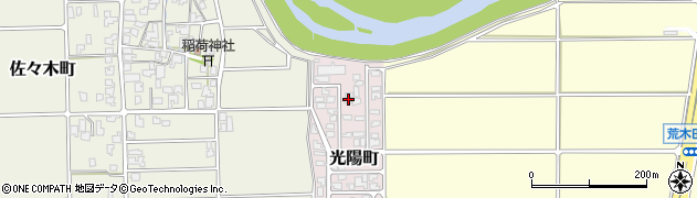石川県小松市光陽町13周辺の地図