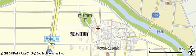 石川県小松市荒木田町リ6周辺の地図