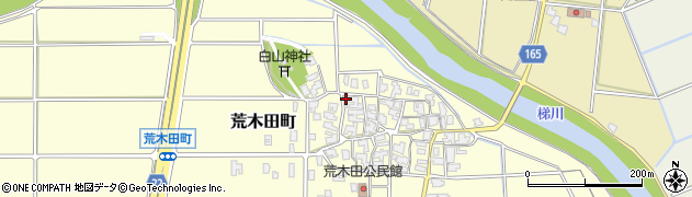 石川県小松市荒木田町リ13周辺の地図