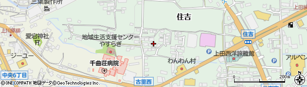 長野県上田市住吉138周辺の地図