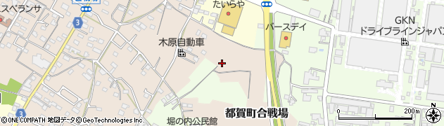栃木県栃木市都賀町合戦場843周辺の地図