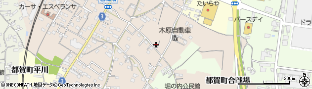 栃木県栃木市都賀町合戦場176周辺の地図
