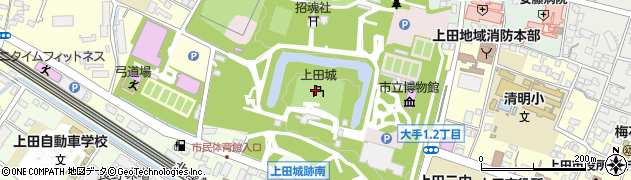 長野県上田市二の丸2周辺の地図
