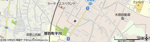 栃木県栃木市都賀町合戦場713周辺の地図