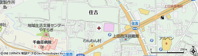 長野県上田市住吉108周辺の地図