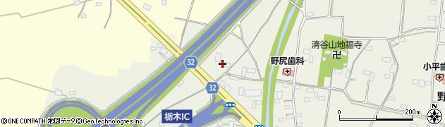 栃木県栃木市野中町1169周辺の地図
