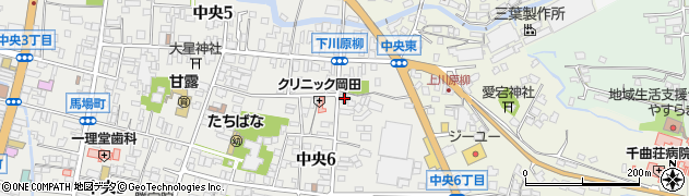 有限会社松原美容院周辺の地図