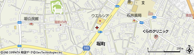 茨城県水戸市堀町878周辺の地図