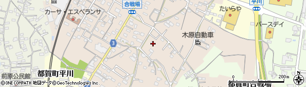 栃木県栃木市都賀町合戦場145周辺の地図