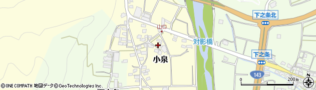 長野県上田市小泉（泉田山口）周辺の地図