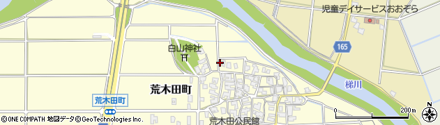 石川県小松市荒木田町周辺の地図
