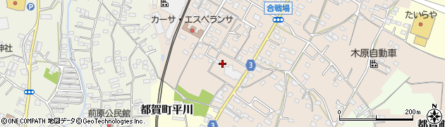 栃木県栃木市都賀町合戦場627周辺の地図