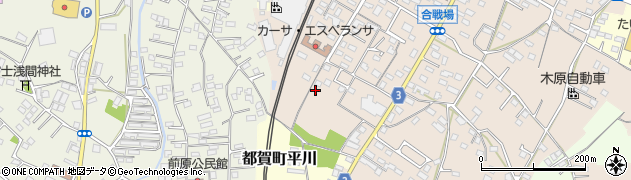 栃木県栃木市都賀町合戦場644周辺の地図
