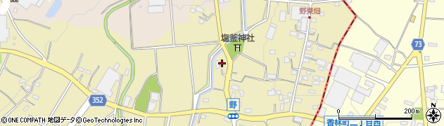 群馬県桐生市新里町野64周辺の地図