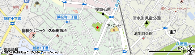 浜松町児童公園周辺の地図