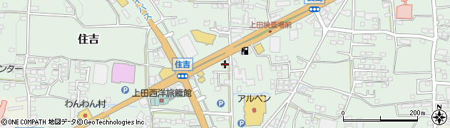 文化シヤッターサービス株式会社　上田ＳＳ周辺の地図