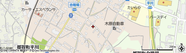 栃木県栃木市都賀町合戦場167周辺の地図