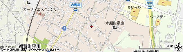 栃木県栃木市都賀町合戦場168周辺の地図