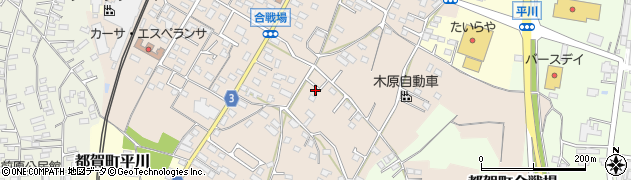 栃木県栃木市都賀町合戦場168-4周辺の地図