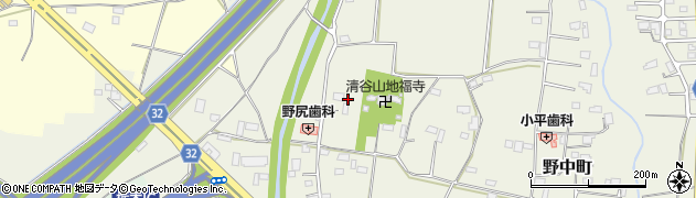 栃木県栃木市野中町979周辺の地図