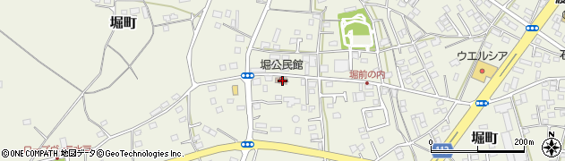 茨城県水戸市堀町1312周辺の地図