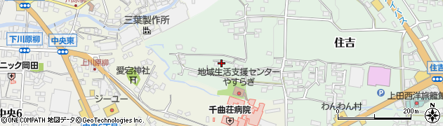 長野県上田市住吉169周辺の地図