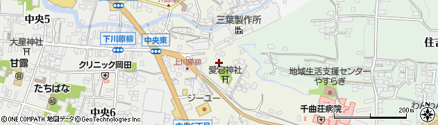 長野県上田市中央東周辺の地図