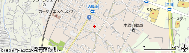 栃木県栃木市都賀町合戦場724周辺の地図