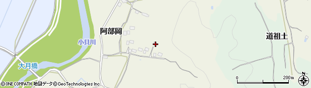 栃木県真岡市阿部岡377周辺の地図