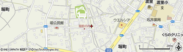 茨城県水戸市堀町854周辺の地図