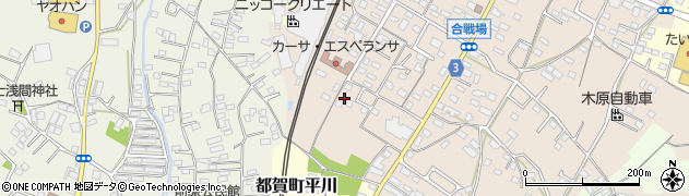 栃木県栃木市都賀町合戦場613周辺の地図