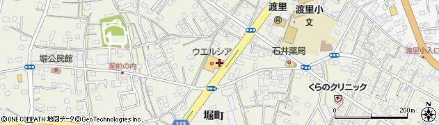 茨城県水戸市堀町880周辺の地図