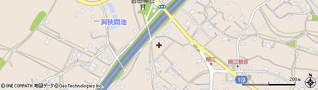 茨城県水戸市開江町549周辺の地図