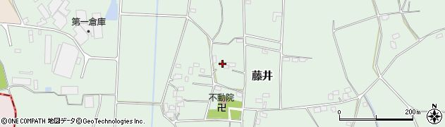 栃木県下都賀郡壬生町藤井186周辺の地図