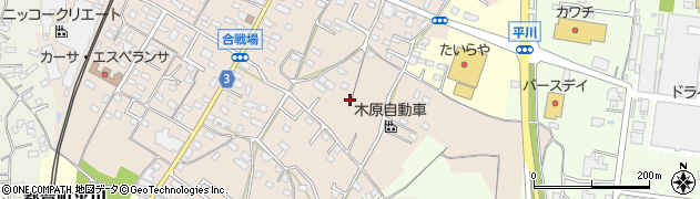 栃木県栃木市都賀町合戦場173周辺の地図