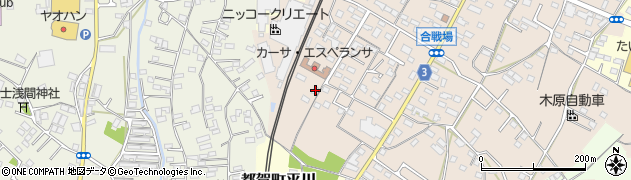 栃木県栃木市都賀町合戦場612周辺の地図