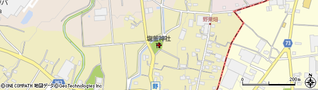 群馬県桐生市新里町野68周辺の地図