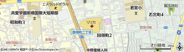 タイトーエフステーション　前橋リリカ店周辺の地図