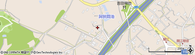 茨城県水戸市開江町2182周辺の地図