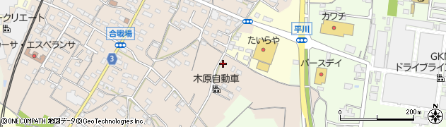 栃木県栃木市都賀町合戦場190周辺の地図