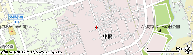 茨城県ひたちなか市中根4968周辺の地図