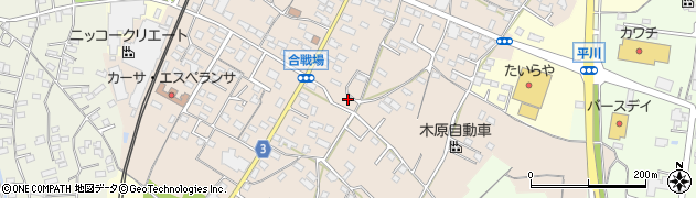 栃木県栃木市都賀町合戦場740周辺の地図