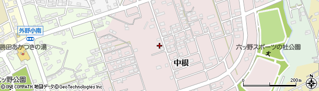 茨城県ひたちなか市中根4963周辺の地図